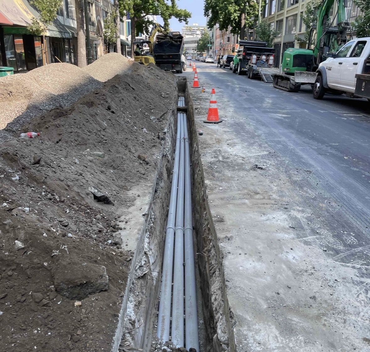 Trenching — Smart Communication Systems field work