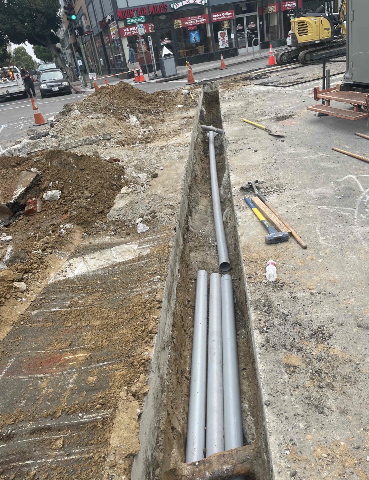 Trenching — Smart Communication Systems field work