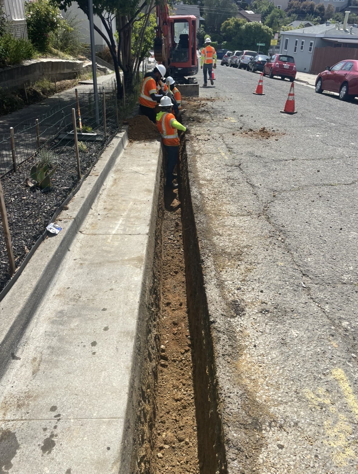 Trenching — Smart Communication Systems field work