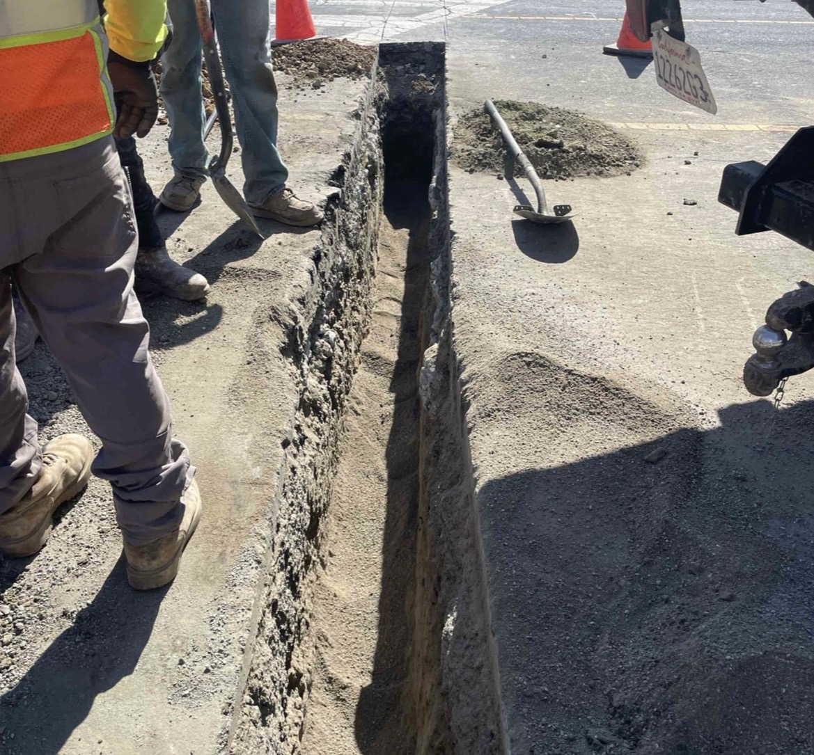 Trenching — Smart Communication Systems field work