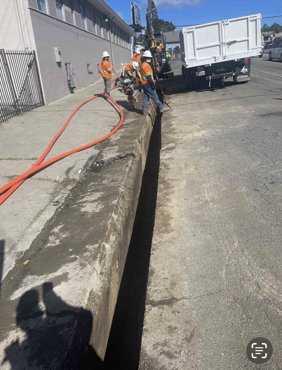 Trenching — Smart Communication Systems field work