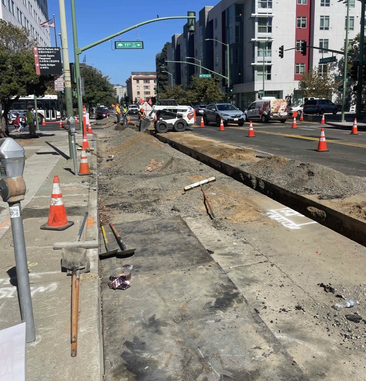 Trenching — Smart Communication Systems field work