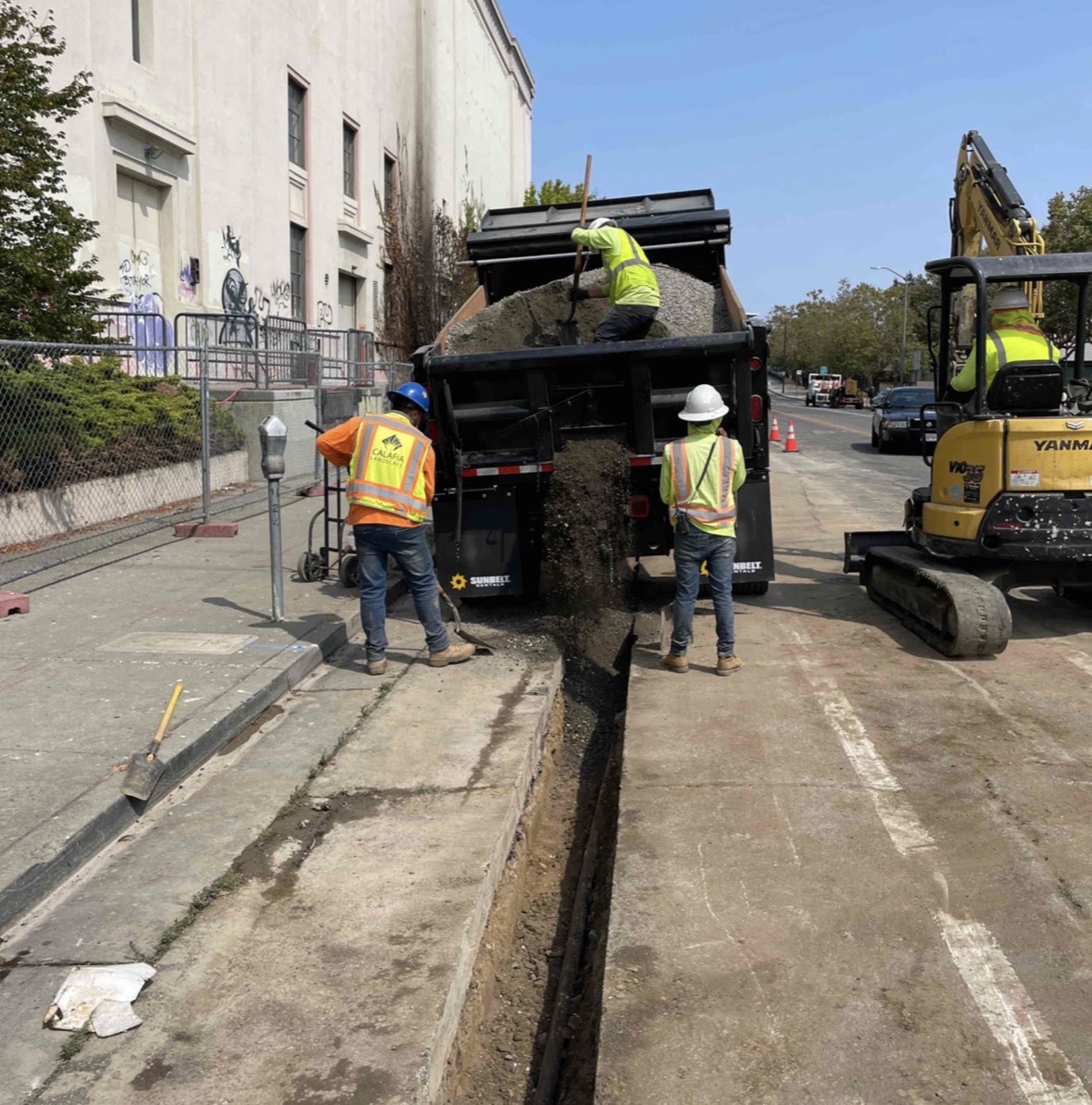 Trenching — Smart Communication Systems field work