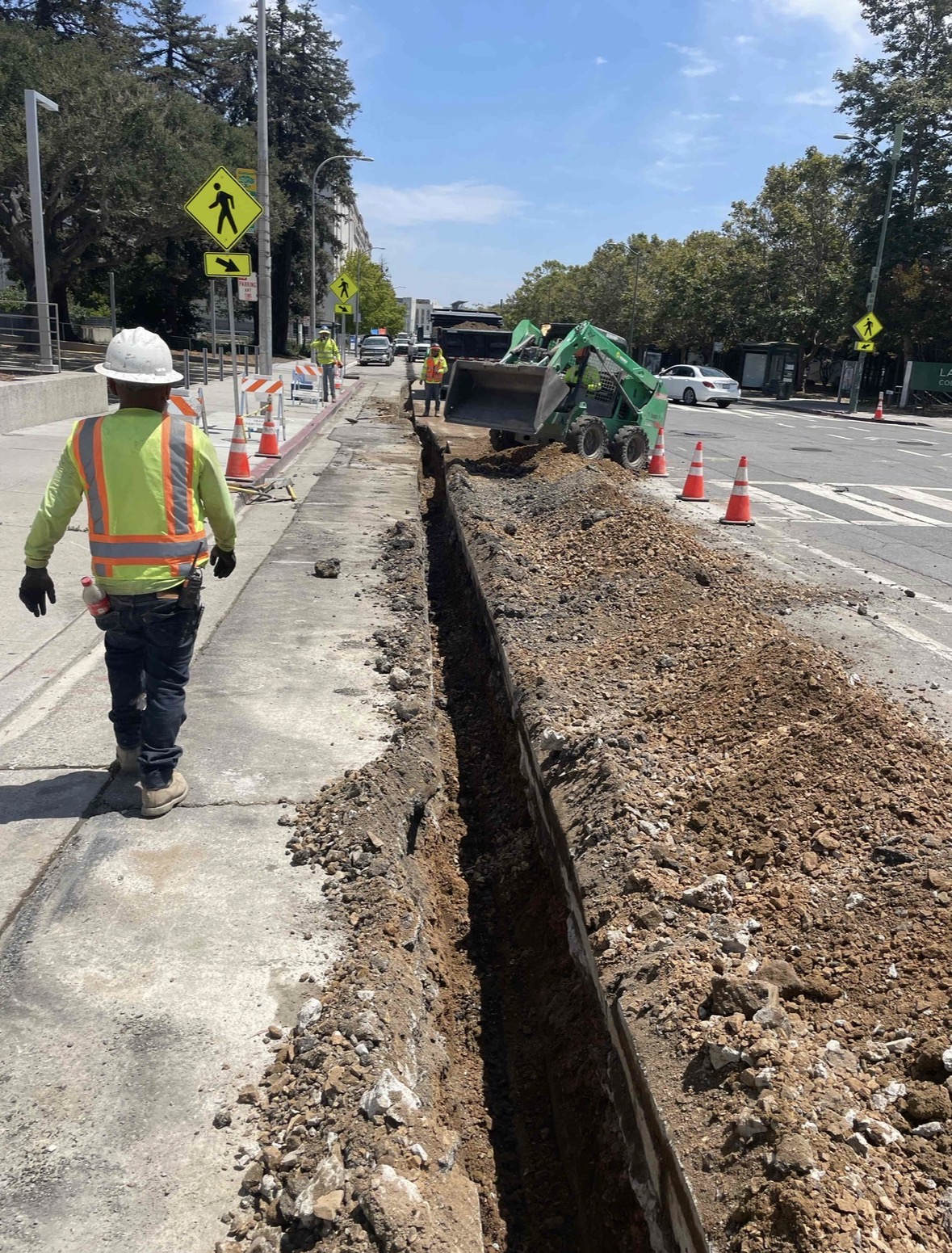 Trenching — Smart Communication Systems field work
