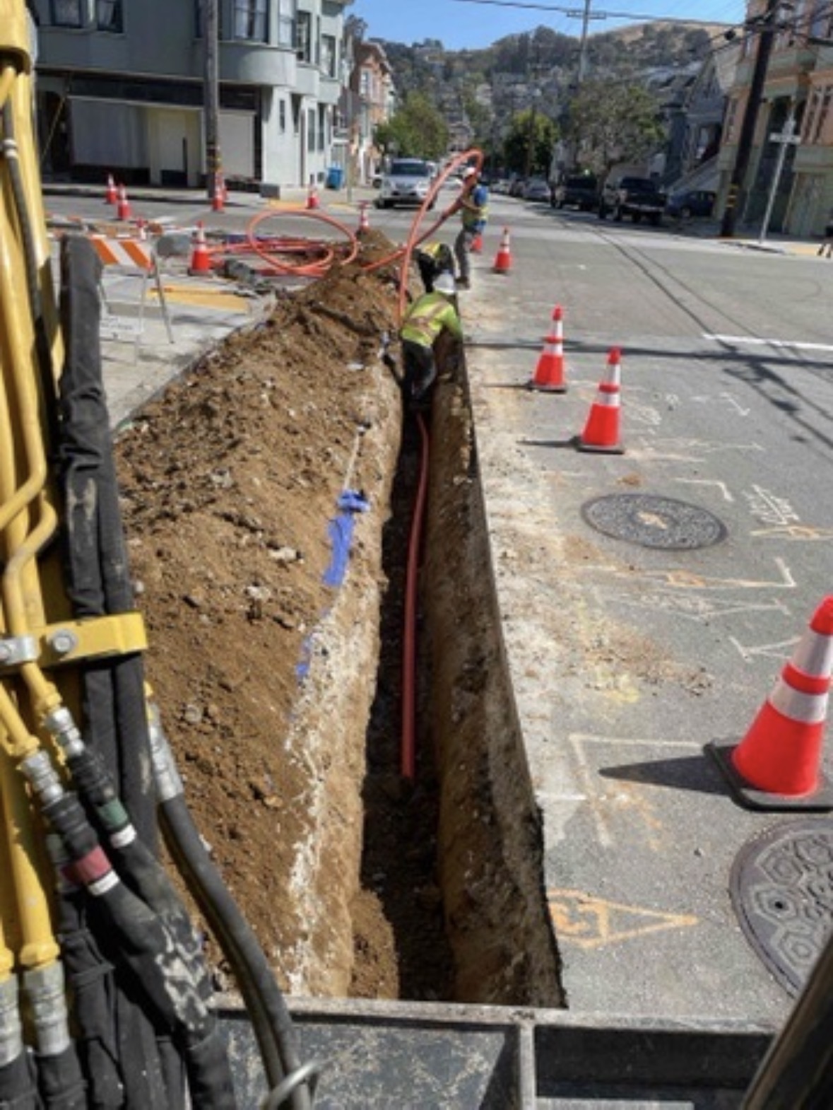 Trenching — Smart Communication Systems field work