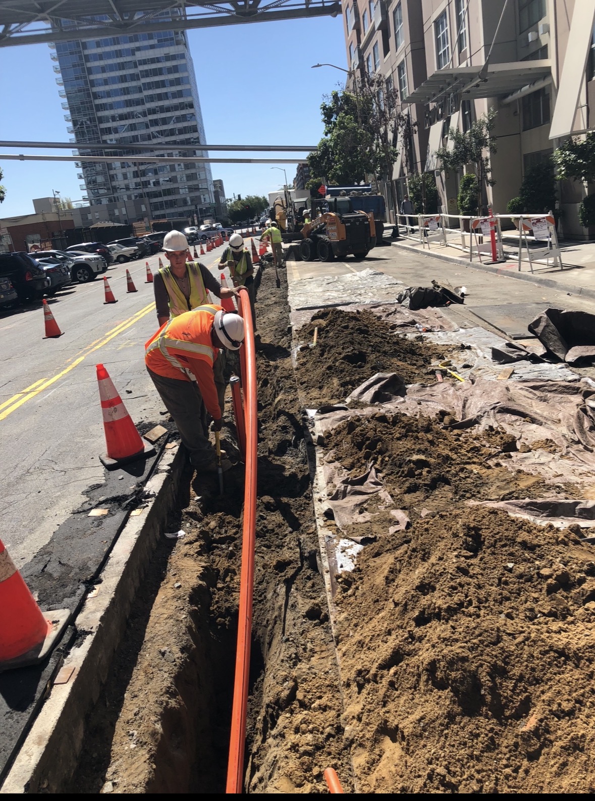 Trenching — Smart Communication Systems field work
