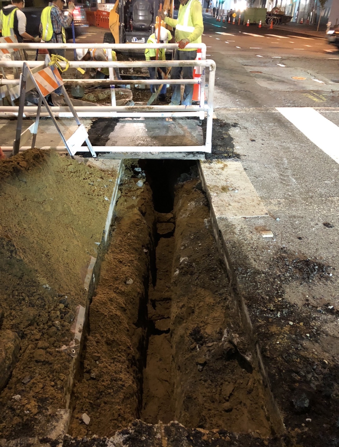 Trenching — Smart Communication Systems field work