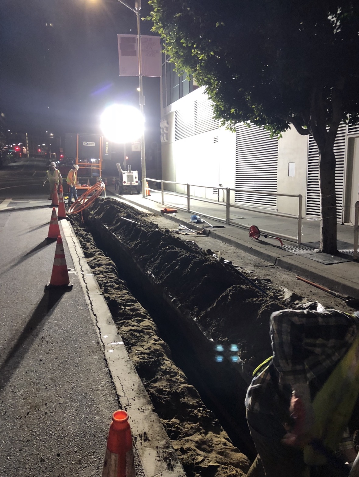 Trenching — Smart Communication Systems field work