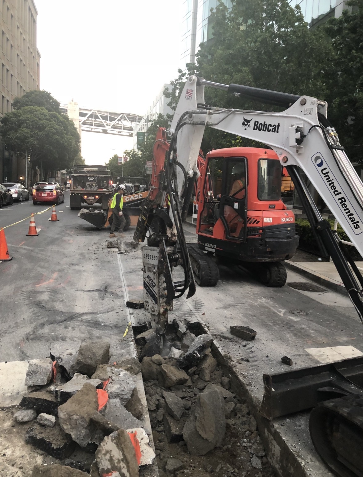 Trenching — Smart Communication Systems field work