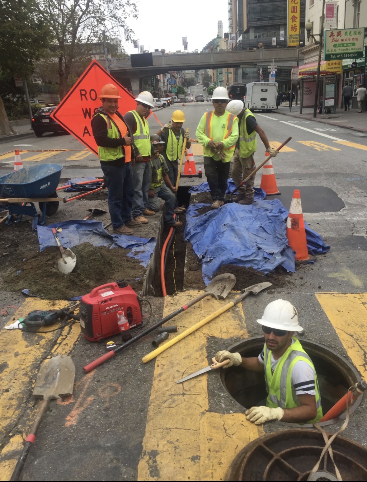 Trenching — Smart Communication Systems field work