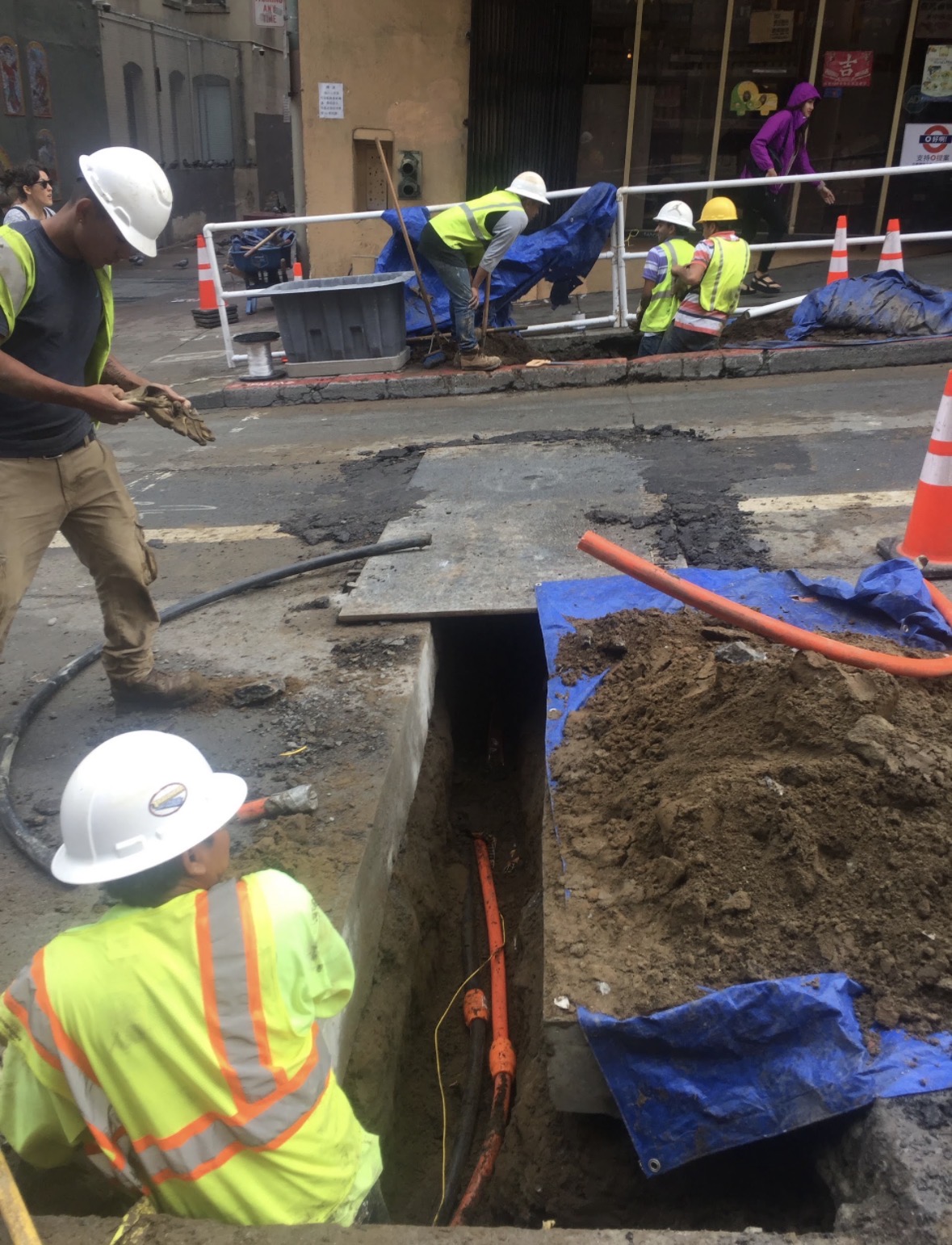 Trenching — Smart Communication Systems field work